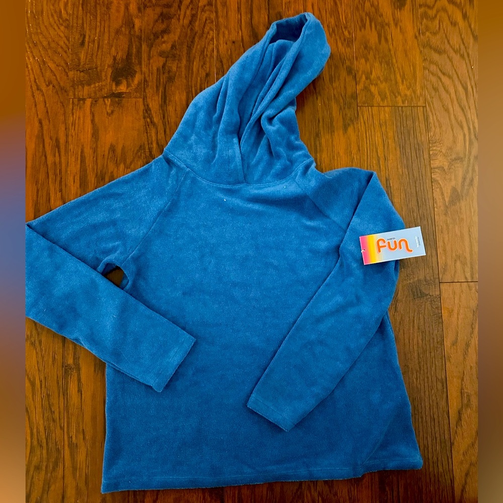 Hooded Terry Cloth -Size XS